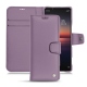 Housse cuir Sony Xperia 1 II - Lilas ( Nappa - Pantone 2645U ) 