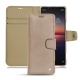 Housse cuir Sony Xperia 1 II - Taupe vintage ( Pantone 7530C ) 