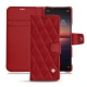Custodia in pelle Sony Xperia 1 II - Rouge - Couture ( Nappa - Pantone 199C ) 