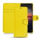 Funda de piel Sony Xperia 1 II - Jaune fluo