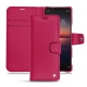 Capa em pele Sony Xperia 1 II - Rose fluo