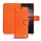 Custodia in pelle Sony Xperia 1 II - Orange fluo