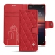 Lederschutzhülle Sony Xperia 1 II - Rouge troupelenc - Couture