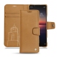 Sony Xperia 1 II leather case - Castan esparciate