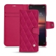 Custodia in pelle Sony Xperia 1 II - Rose fluo - Couture