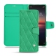 Custodia in pelle Sony Xperia 1 II - Menthe vintage - Couture