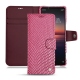 Housse cuir Sony Xperia 1 II - Serpent ciclamino