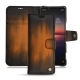 Lederschutzhülle Sony Xperia 1 II - Marron Patine