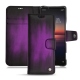硬质真皮保护套 Sony Xperia 1 II - Violet Patine