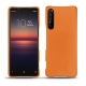 Sony Xperia 1 II leather cover - Orange ( Nappa - Pantone 1495U ) 