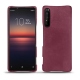 Custodia in pelle Sony Xperia 1 II - Prune vintage ( Pantone 512C ) 