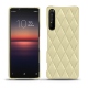 硬质真皮保护套 Sony Xperia 1 II - Beige - Couture ( Nappa - Pantone 7502C ) 