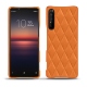 Capa em pele Sony Xperia 1 II - Orange - Couture ( Nappa - Pantone 1495U ) 