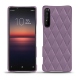 Capa em pele Sony Xperia 1 II - Lilas - Couture ( Nappa - Pantone 2645U ) 