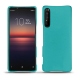 Lederschutzhülle Sony Xperia 1 II - Bleu fluo