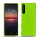 Custodia in pelle Sony Xperia 1 II - Vert fluo