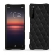 Capa em pele Sony Xperia 1 II - Negre poudro - Couture