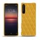 Capa em pele Sony Xperia 1 II - Jaune soulèu - Couture