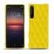 Capa em pele Sony Xperia 1 II - Jaune fluo - Couture