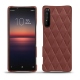 Sony Xperia 1 II leather cover - Passion vintage - Couture