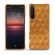 Custodia in pelle Sony Xperia 1 II - Or Maïa - Couture