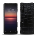 Custodia in pelle Sony Xperia 1 II - Crocodile nero