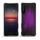 Coque cuir Sony Xperia 1 II - Violet Patine