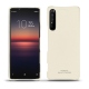 硬质真皮保护套 Sony Xperia 1 II - Blanc PU