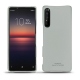 Coque cuir Sony Xperia 1 II - Gris PU