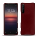 Capa em pele Sony Xperia 1 II - Rouge Veggie