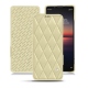 Custodia in pelle Sony Xperia 1 II - Beige - Couture ( Nappa - Pantone 7502C ) 