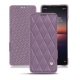 Funda de piel Sony Xperia 1 II - Lilas - Couture ( Nappa - Pantone 2645U ) 
