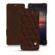 Funda de piel Sony Xperia 1 II - Châtaigne - Couture ( Pantone 476C ) 