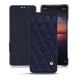 Housse cuir Sony Xperia 1 II - Cobalt - Couture ( Pantone 2766C ) 