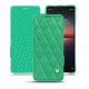 硬质真皮保护套 Sony Xperia 1 II - Menthe vintage - Couture