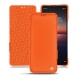 Sony Xperia 1 II leather case - Orange fluo