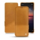 Sony Xperia 1 II leather case - Or Maïa ( Pantone 871C ) 