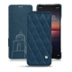 硬质真皮保护套 Sony Xperia 1 II - Blu mediterran - Couture