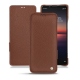 Sony Xperia 1 II leather case - Marron délicat