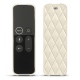 Housse Siri Remote - Blanc - Couture ( Bologna - White ) 