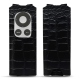 Custodia telecomando Apple Remote - Crocodile nero