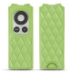 Housse télécommande Apple Remote - Vert olive - Couture ( Nappa - Pantone 578U ) 