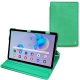 Housse cuir Samsung Galaxy Tab S6 Lite - Menthe vintage ( Pantone 562C ) 