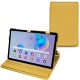 Housse cuir Samsung Galaxy Tab S6 Lite - Mimosa ( Pantone 141C ) 