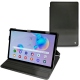 Samsung Galaxy Tab S6 Lite leather case - Onyx ( Black ) 
