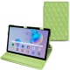 Lederschutzhülle Samsung Galaxy Tab S6 Lite - Vert olive - Couture ( Nappa - Pantone 578U ) 