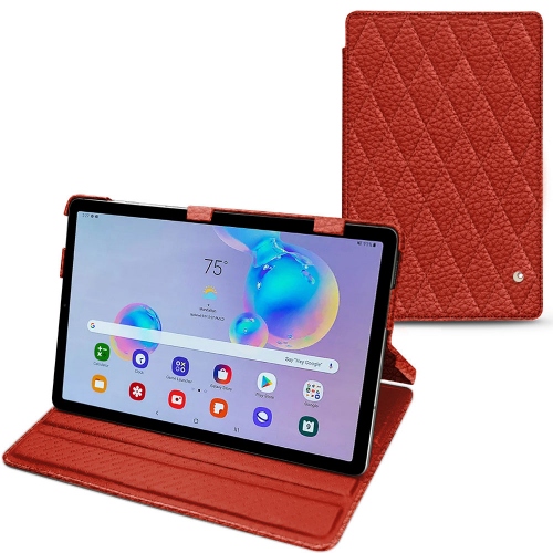 Funda de piel para Samsung Galaxy Tab S6 LitePapaye - Couture ( Pantone #b54317 ) 