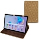 Housse cuir Samsung Galaxy Tab S6 Lite - Sable vintage - Couture