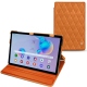 Capa em pele Samsung Galaxy Tab S6 Lite - Mandarine vintage - Couture