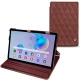 Samsung Galaxy Tab S6 Lite leather case - Passion vintage - Couture